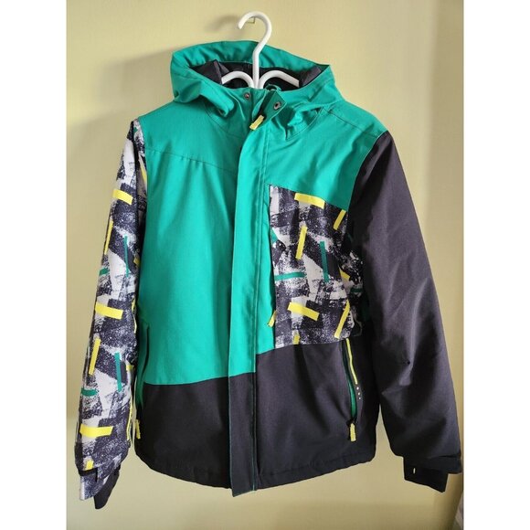 Ripzone Winter Jacket Junior XL Green In Good Condition - Picture 1 of 4